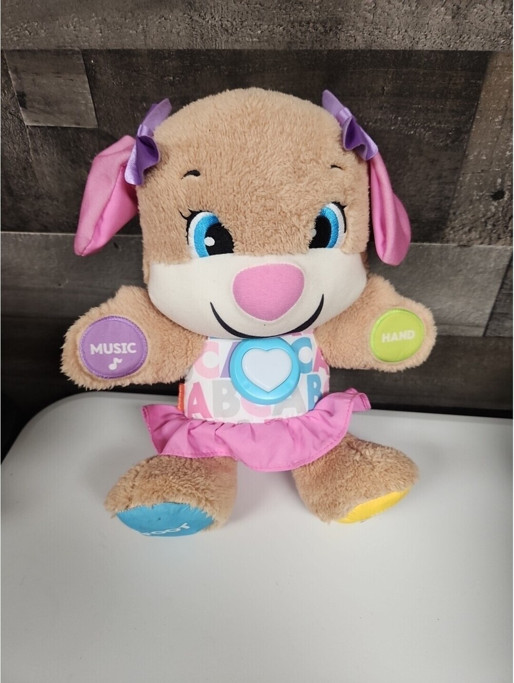 Fisher Price Laugh Learn Smart Stages  Puppy Dog Toddler Baby  Interactive Toy!.